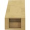 Ekena Millwork 5-inch W x 8-inch D x 8-inch H Merced Rough Cedar Woodgrain TimberThane Knee Brace, Primed BRCUR05X08X08MRCRCPR - alternate 2